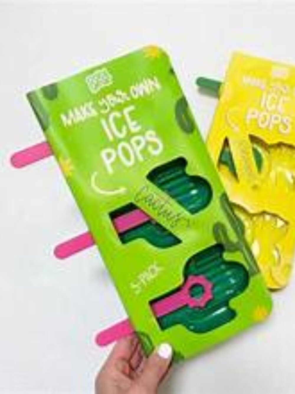 Cool Gear Make Your Own Ice Pops-Cactus Mold-2 Pack-NWT
